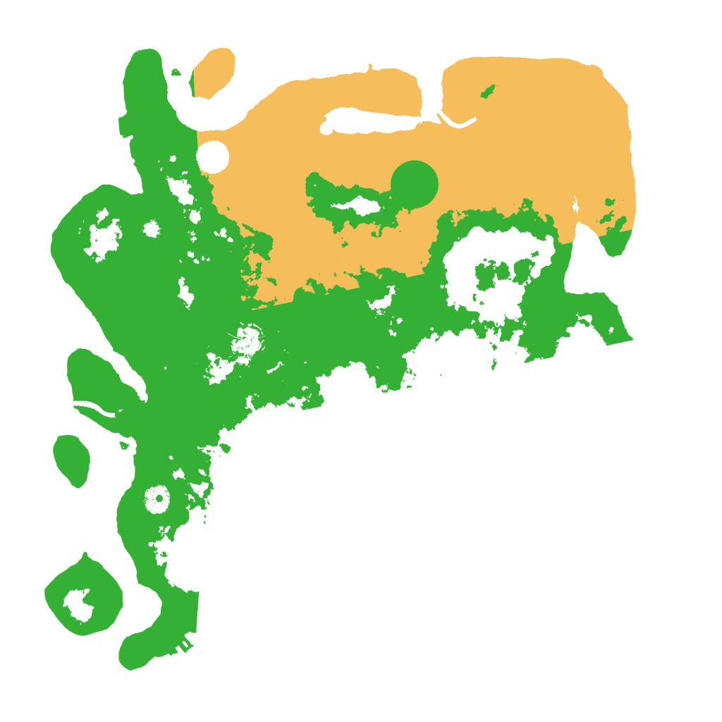 Biome Rust Map: Procedural Map, Size: 4000, Seed: 69758021