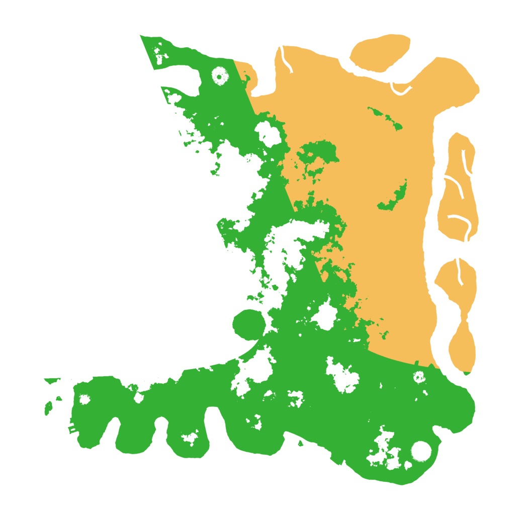 Biome Rust Map: Procedural Map, Size: 4500, Seed: 538278278