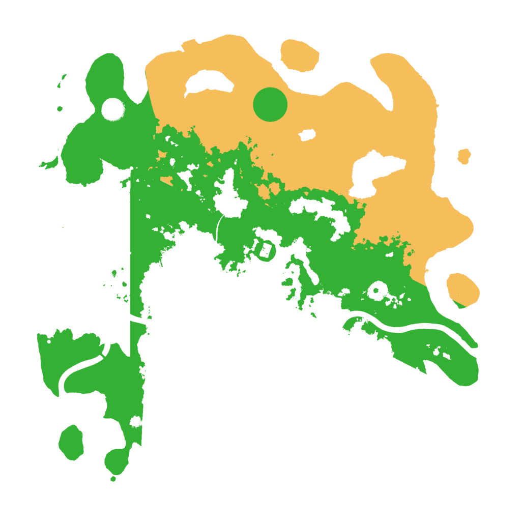 Biome Rust Map: Procedural Map, Size: 4000, Seed: 1100730961