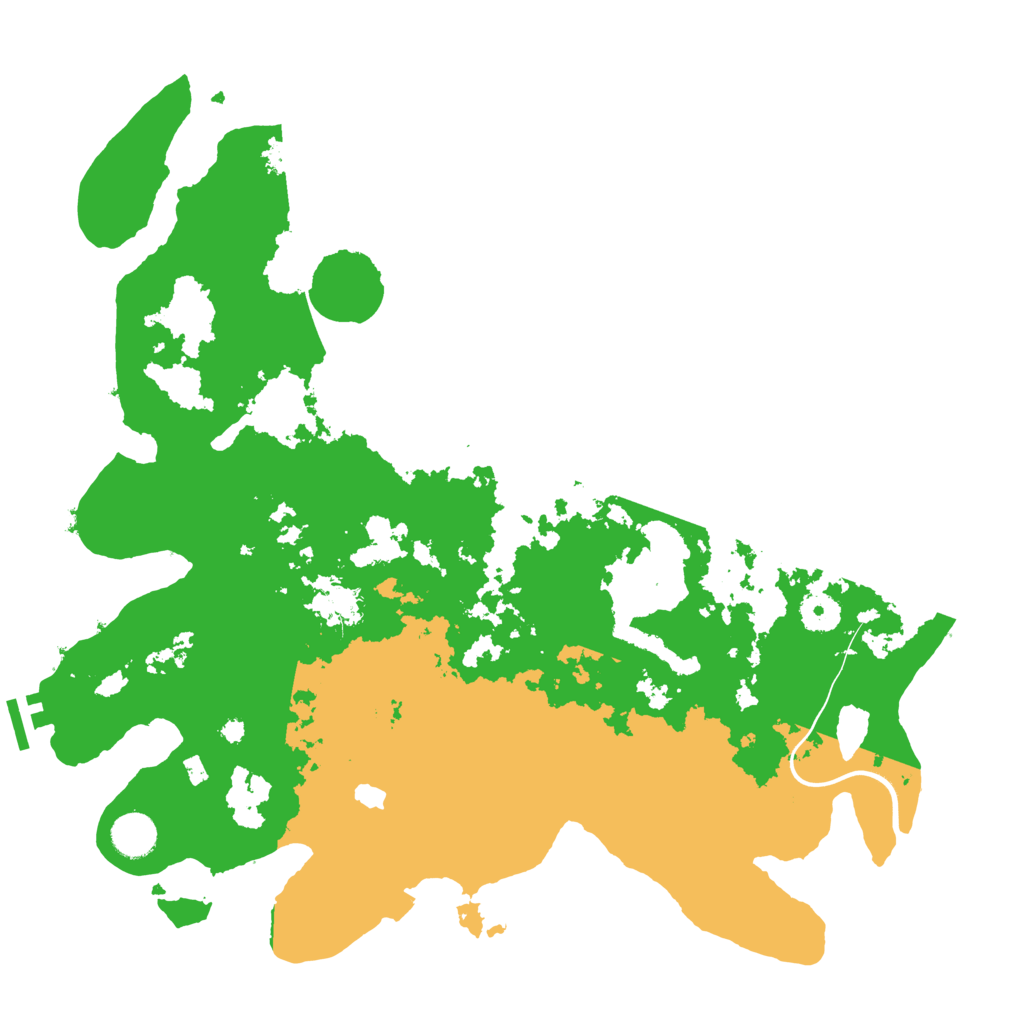 Biome Rust Map: Procedural Map, Size: 4000, Seed: 1452072188