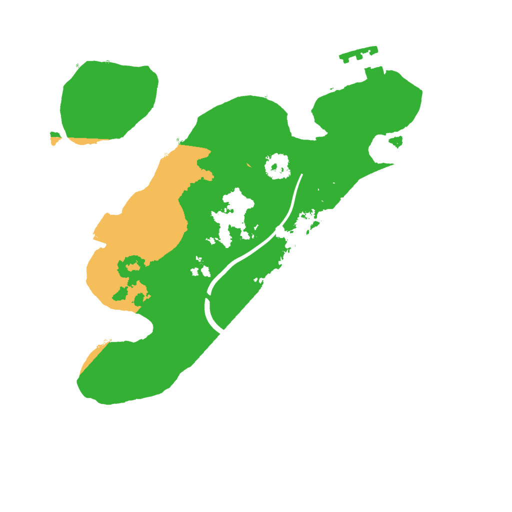 Biome Rust Map: Procedural Map, Size: 2000, Seed: 681521891