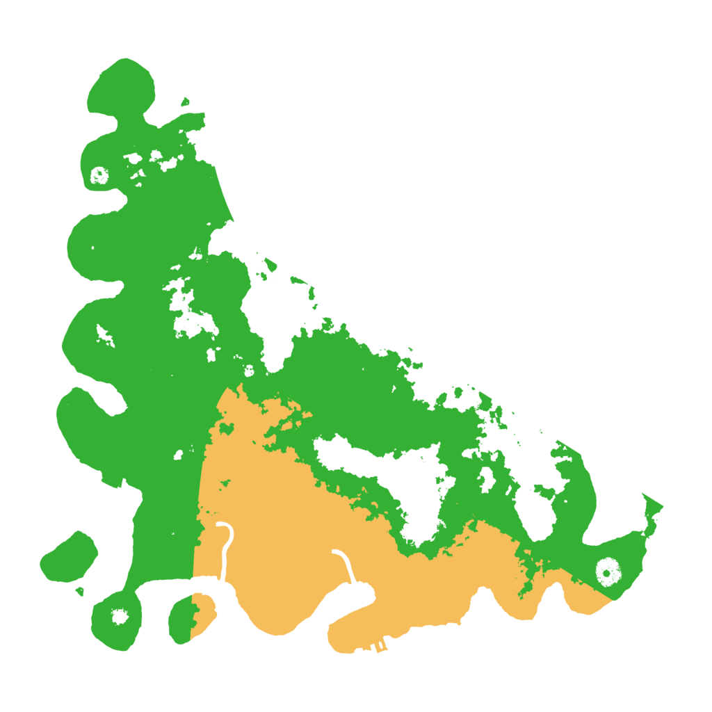 Biome Rust Map: Procedural Map, Size: 4000, Seed: 24679