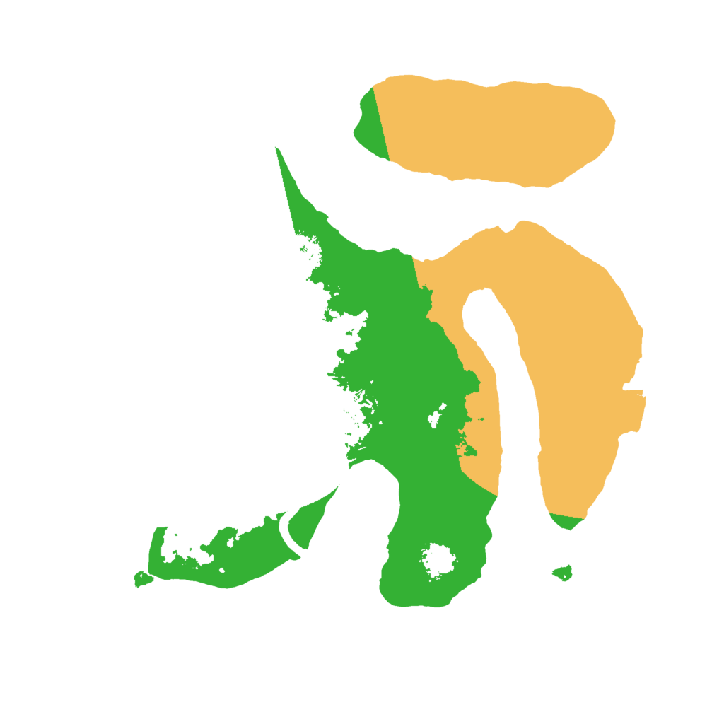 Biome Rust Map: Procedural Map, Size: 2000, Seed: 540969479