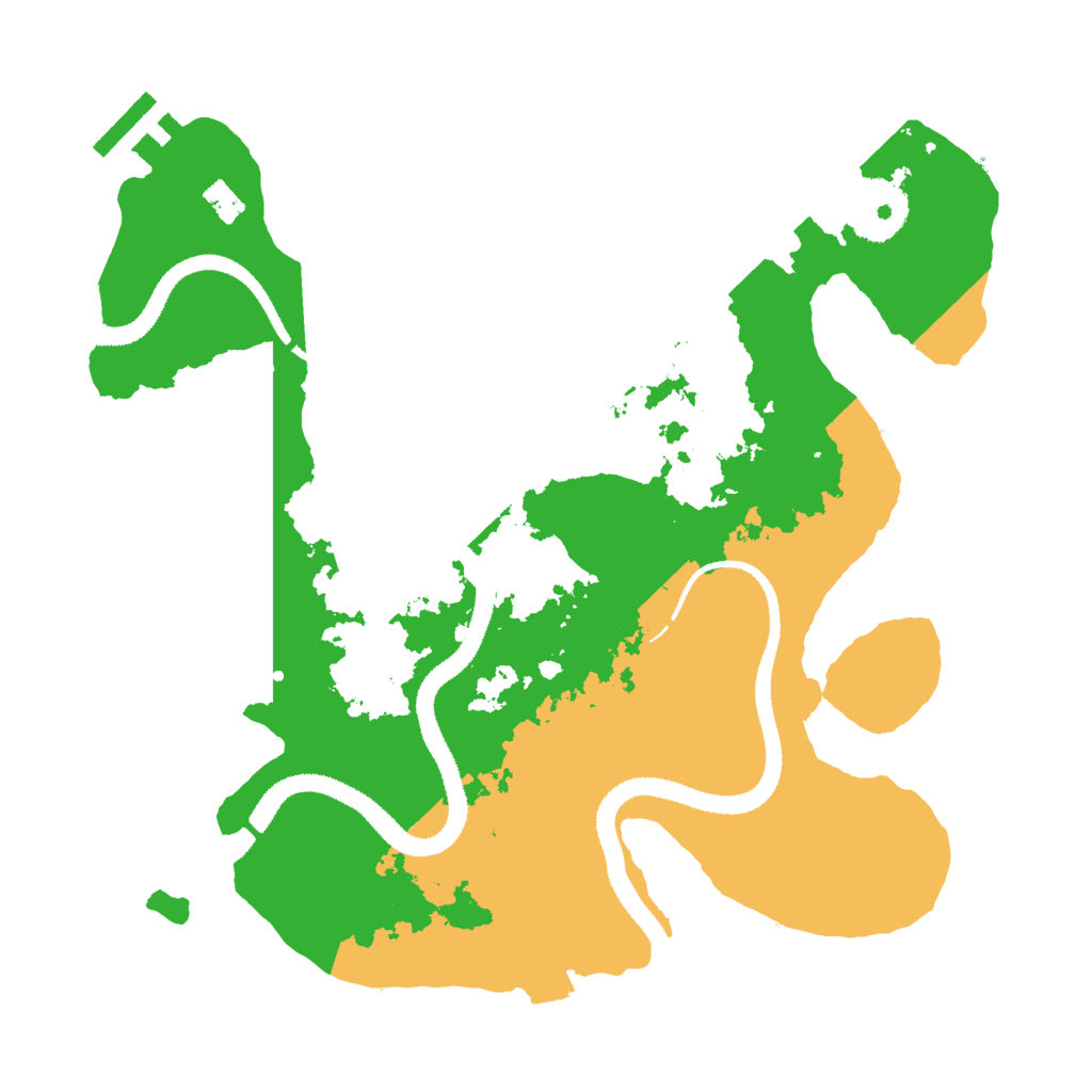 Biome Rust Map: Procedural Map, Size: 2850, Seed: 32108929