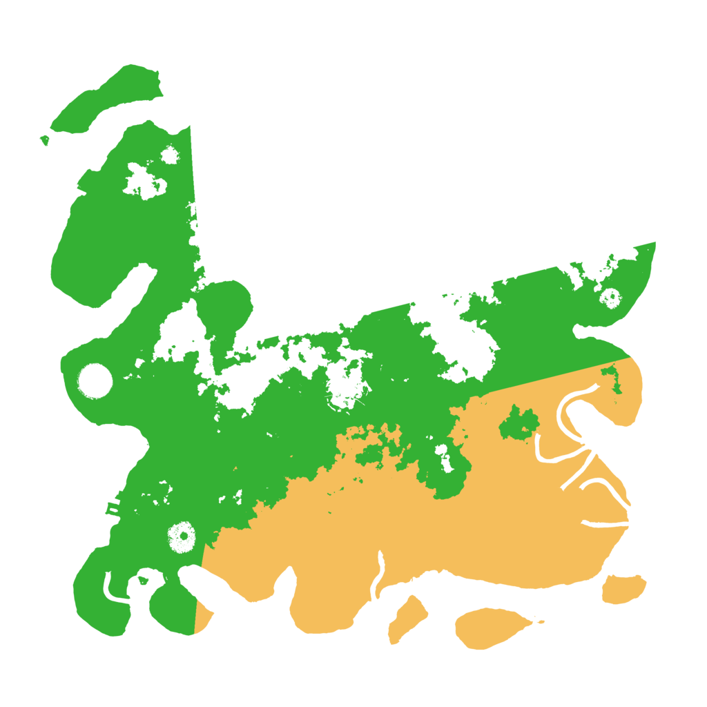 Biome Rust Map: Procedural Map, Size: 3600, Seed: 374