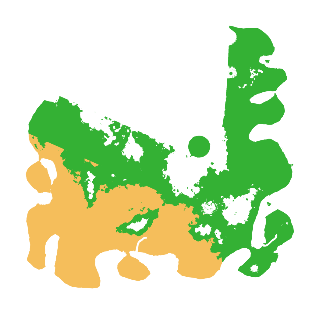 Biome Rust Map: Procedural Map, Size: 3800, Seed: 159822