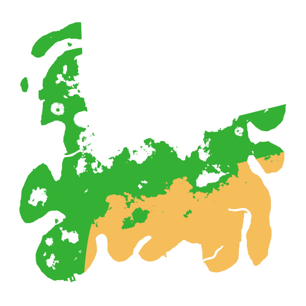 Biome Rust Map: Procedural Map, Size: 3500, Seed: 360336426