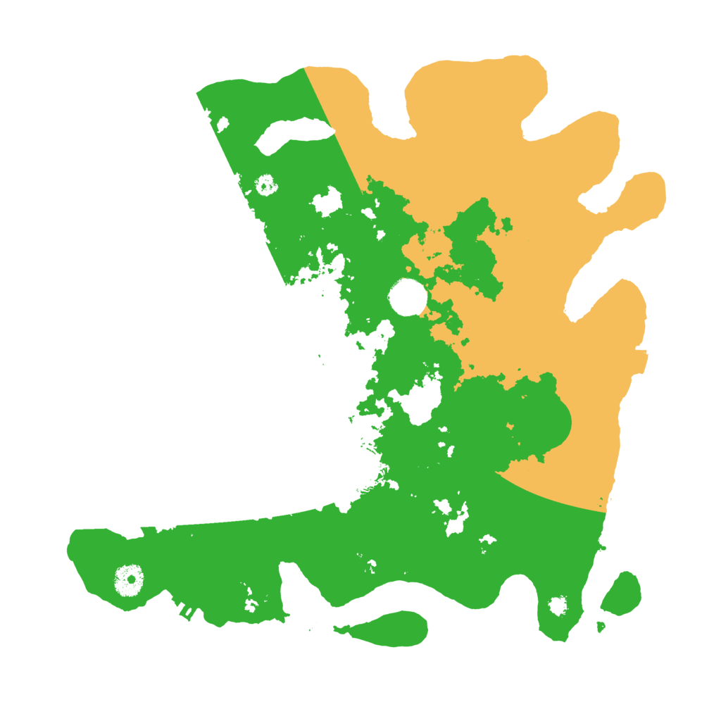 Biome Rust Map: Procedural Map, Size: 3500, Seed: 1828854488