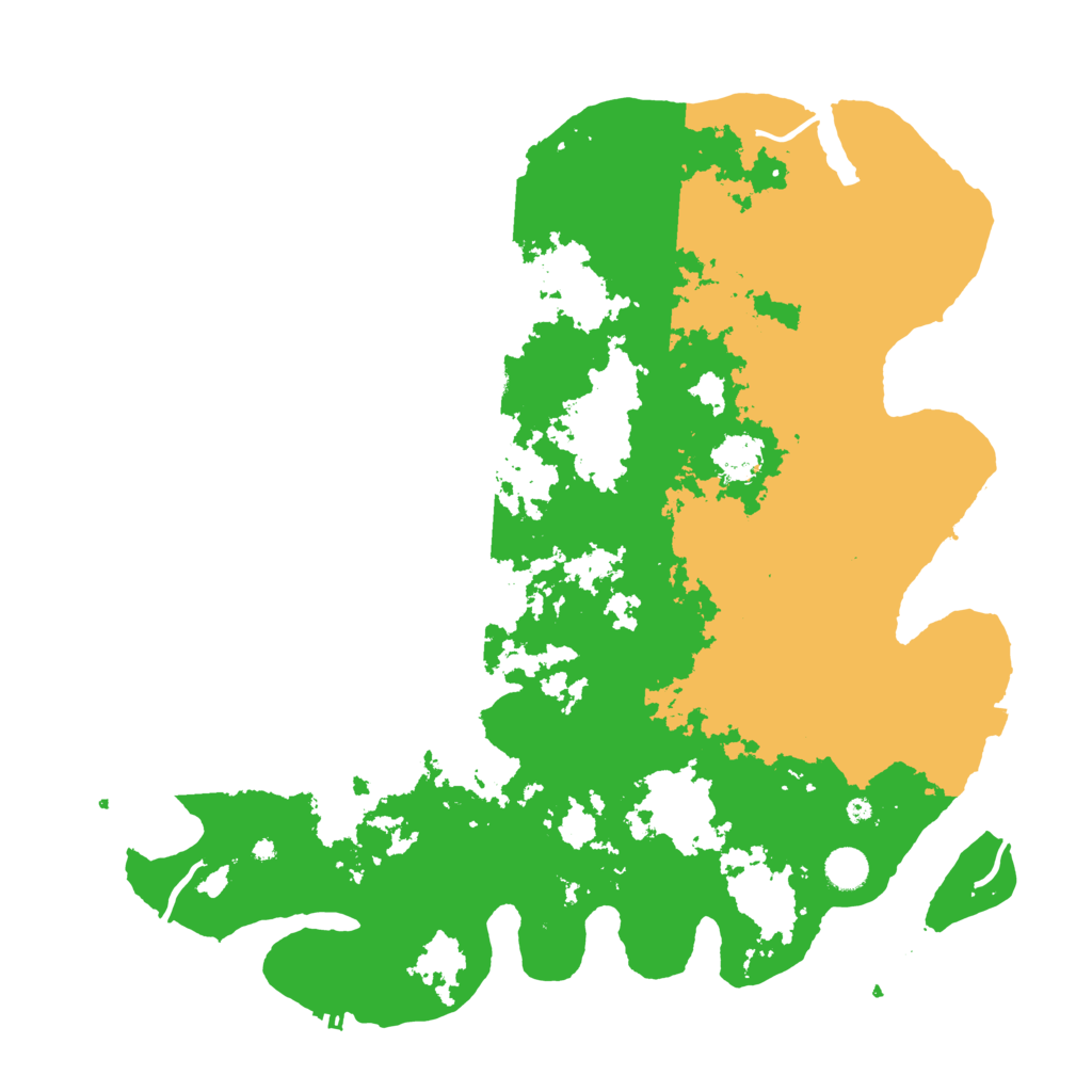 Biome Rust Map: Procedural Map, Size: 4500, Seed: 609806395