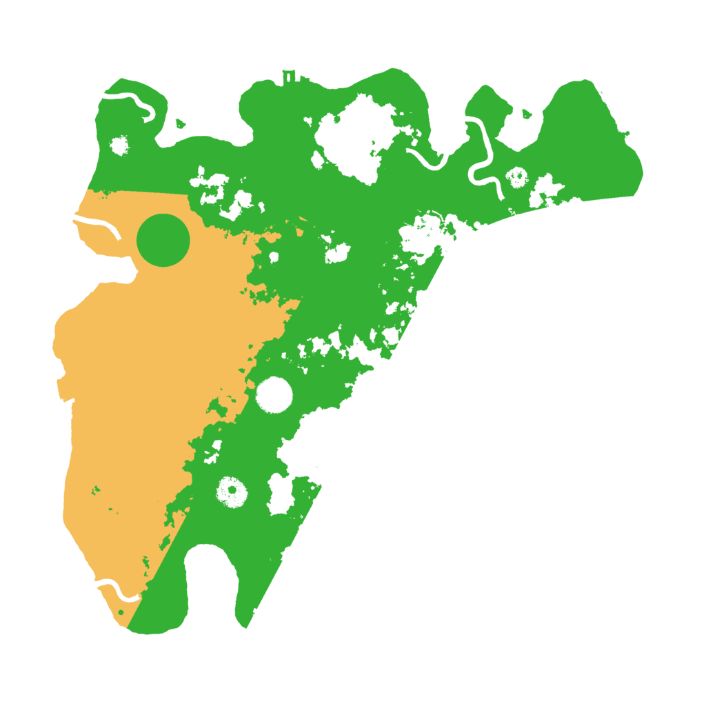 Biome Rust Map: Procedural Map, Size: 3500, Seed: 1113712373