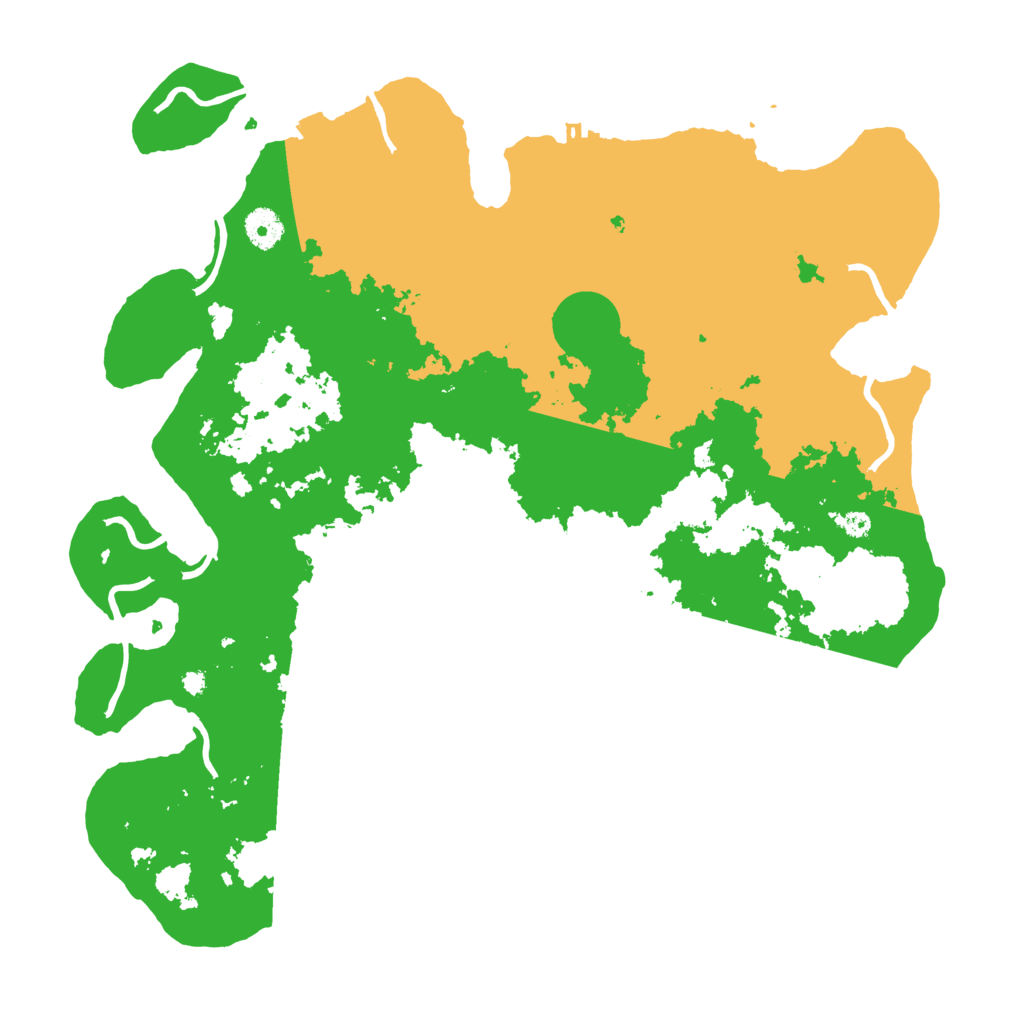 Biome Rust Map: Procedural Map, Size: 4000, Seed: 2088018465