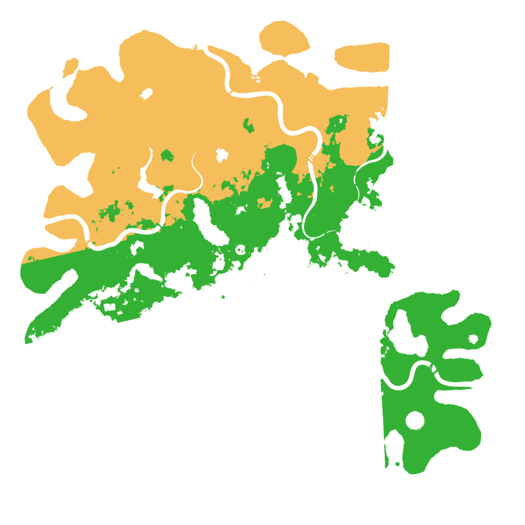 Biome Rust Map: Procedural Map, Size: 5000, Seed: 1651860274