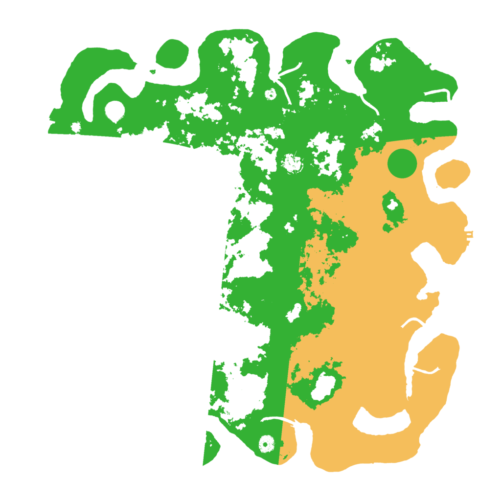 Biome Rust Map: Procedural Map, Size: 4500, Seed: 454947033