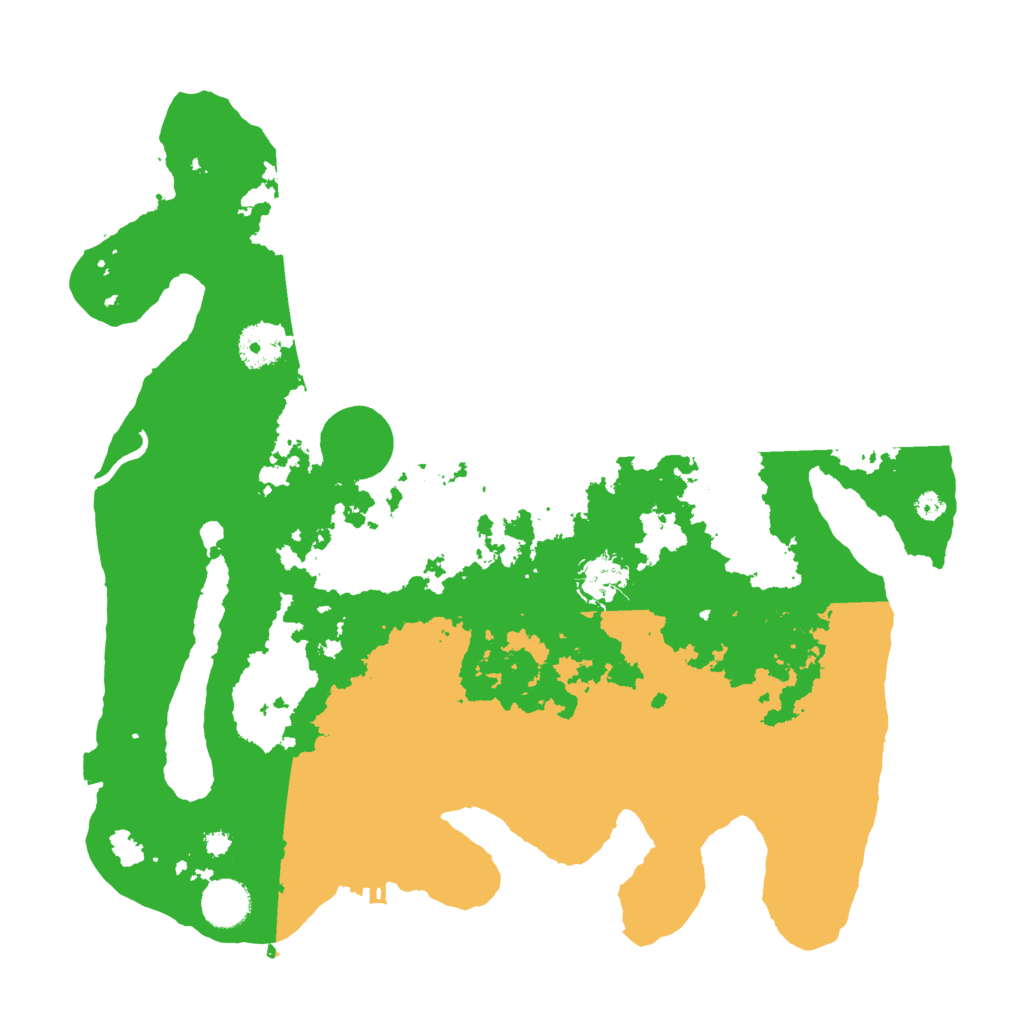 Biome Rust Map: Procedural Map, Size: 3700, Seed: 573287671