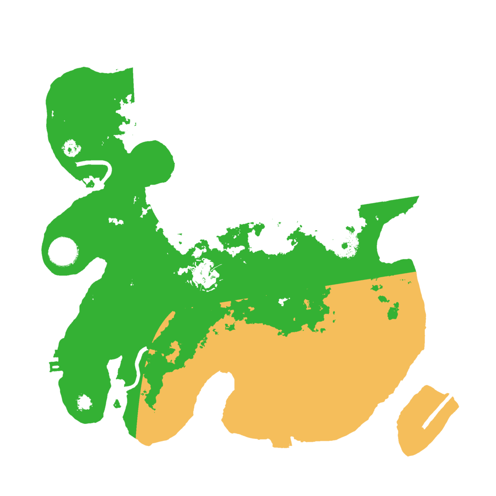 Biome Rust Map: Procedural Map, Size: 3000, Seed: 2125924785