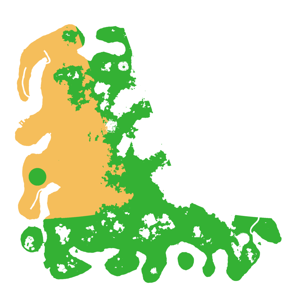Biome Rust Map: Procedural Map, Size: 4500, Seed: 4100