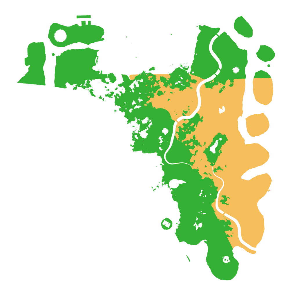 Biome Rust Map: Procedural Map, Size: 4250, Seed: 442183367