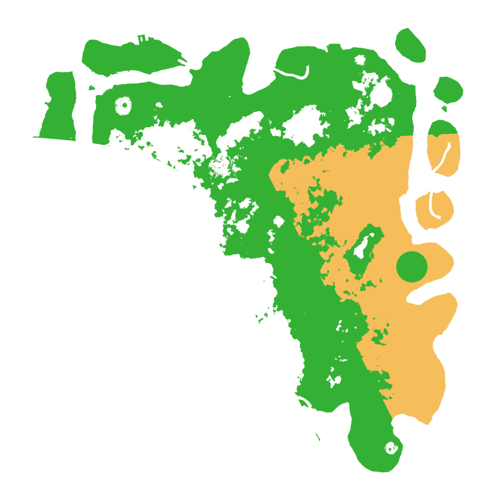 Biome Rust Map: Procedural Map, Size: 4250, Seed: 442183367