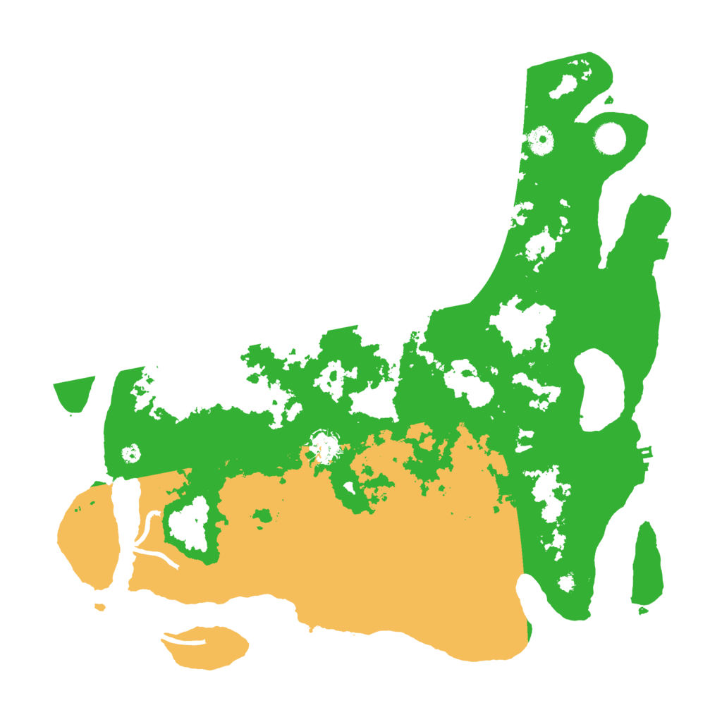 Biome Rust Map: Procedural Map, Size: 4000, Seed: 1530440621