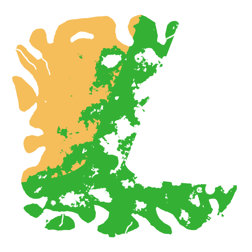 Biome Rust Map: Procedural Map, Size: 4500, Seed: 1308497701