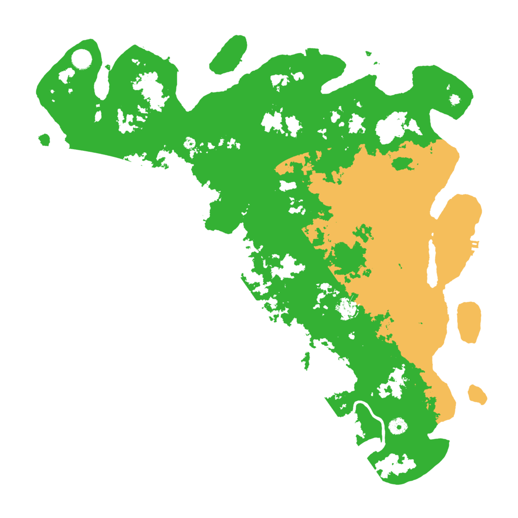 Biome Rust Map: Procedural Map, Size: 4500, Seed: 2076472755