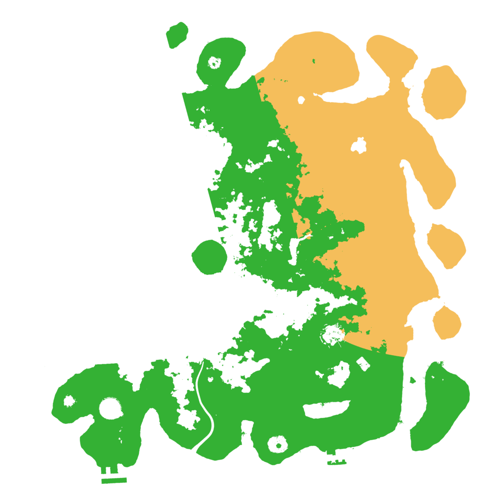 Biome Rust Map: Procedural Map, Size: 4000, Seed: 557085651