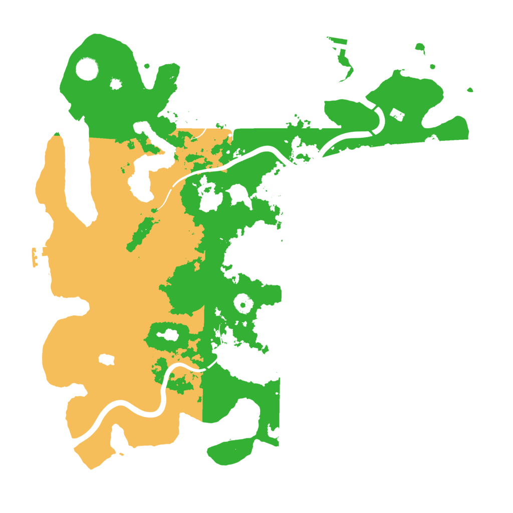 Biome Rust Map: Procedural Map, Size: 4000, Seed: 67453