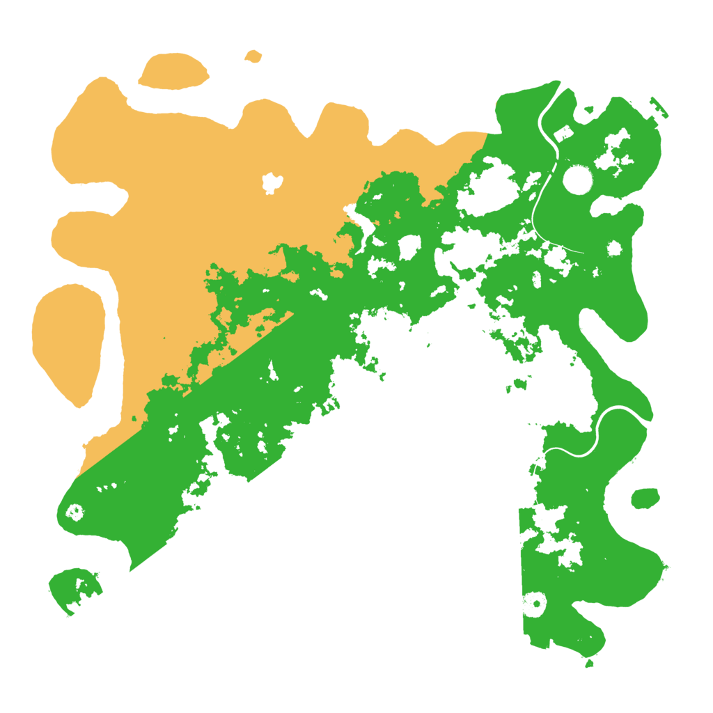 Biome Rust Map: Procedural Map, Size: 4250, Seed: 2092531109