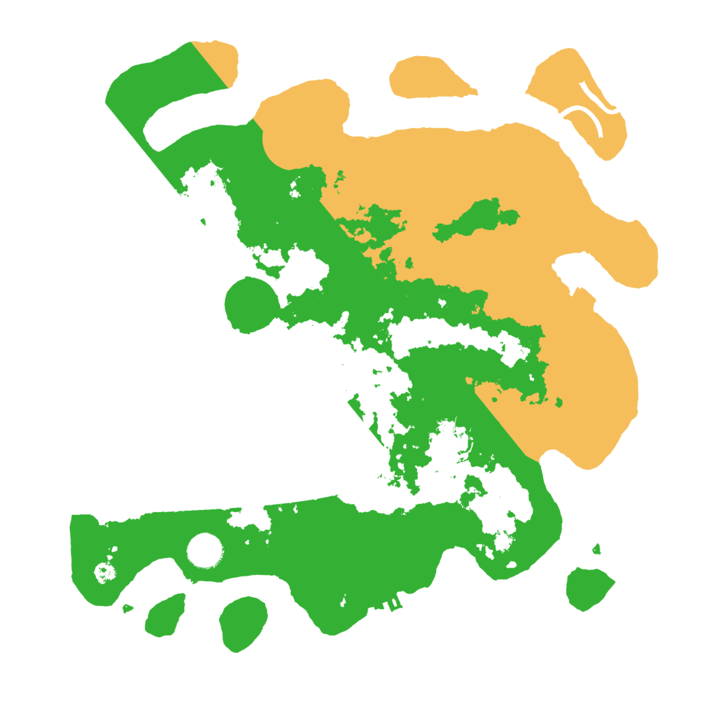 Biome Rust Map: Procedural Map, Size: 3500, Seed: 2010338674