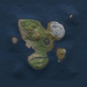 Thumbnail Rust Map: Procedural Map, Size: 1750, Seed: 521170935, 3 Monuments