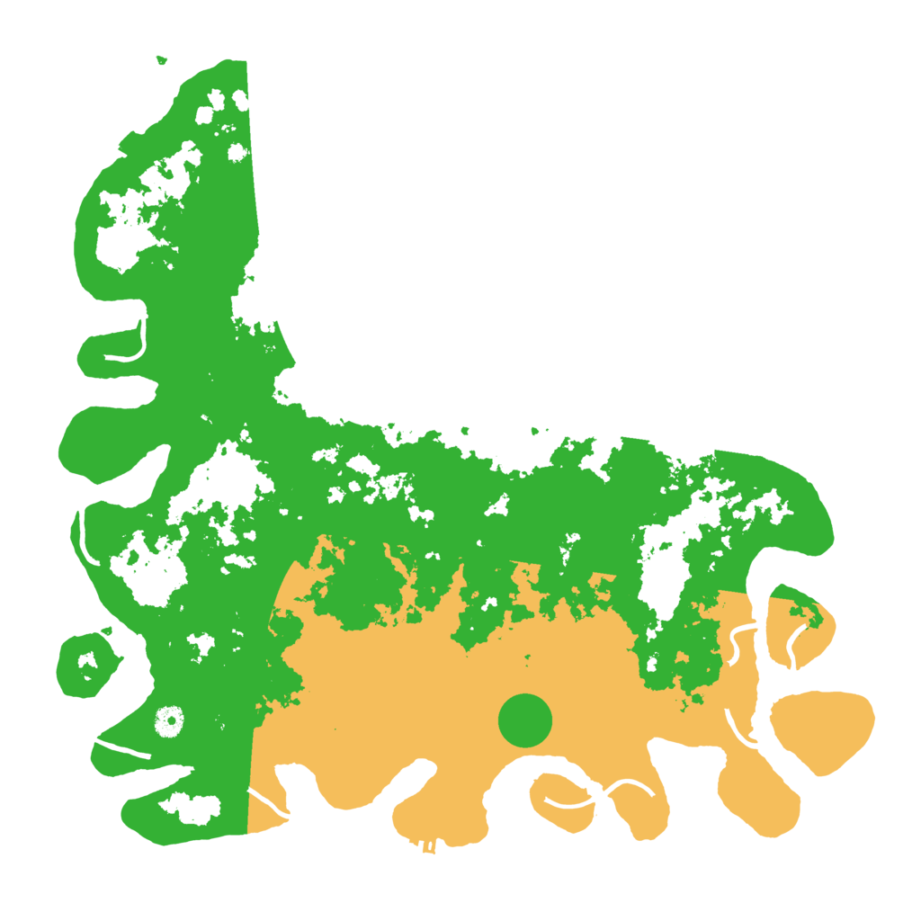 Biome Rust Map: Procedural Map, Size: 4500, Seed: 1812571431