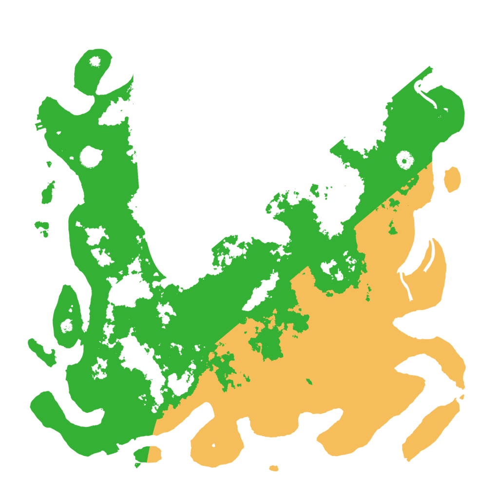 Biome Rust Map: Procedural Map, Size: 4300, Seed: 26704957