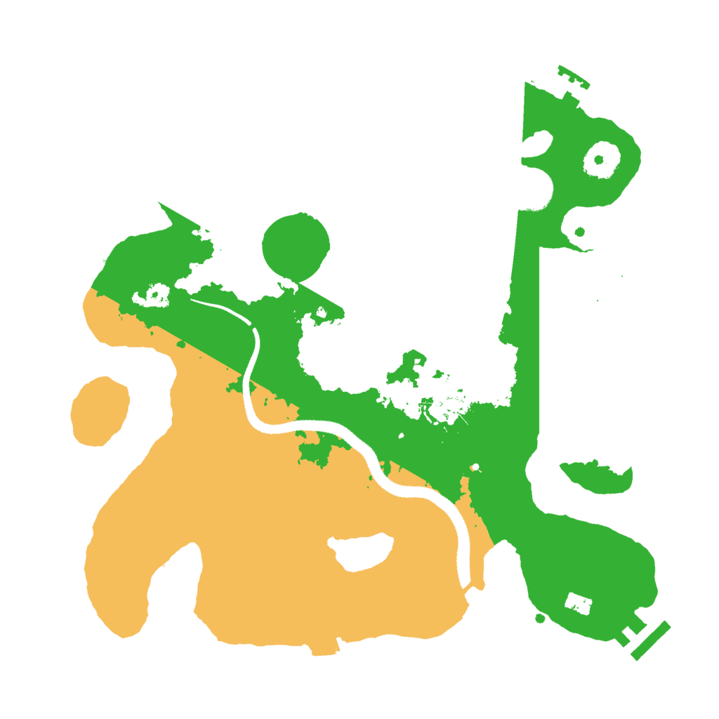 Biome Rust Map: Procedural Map, Size: 3000, Seed: 1668935461