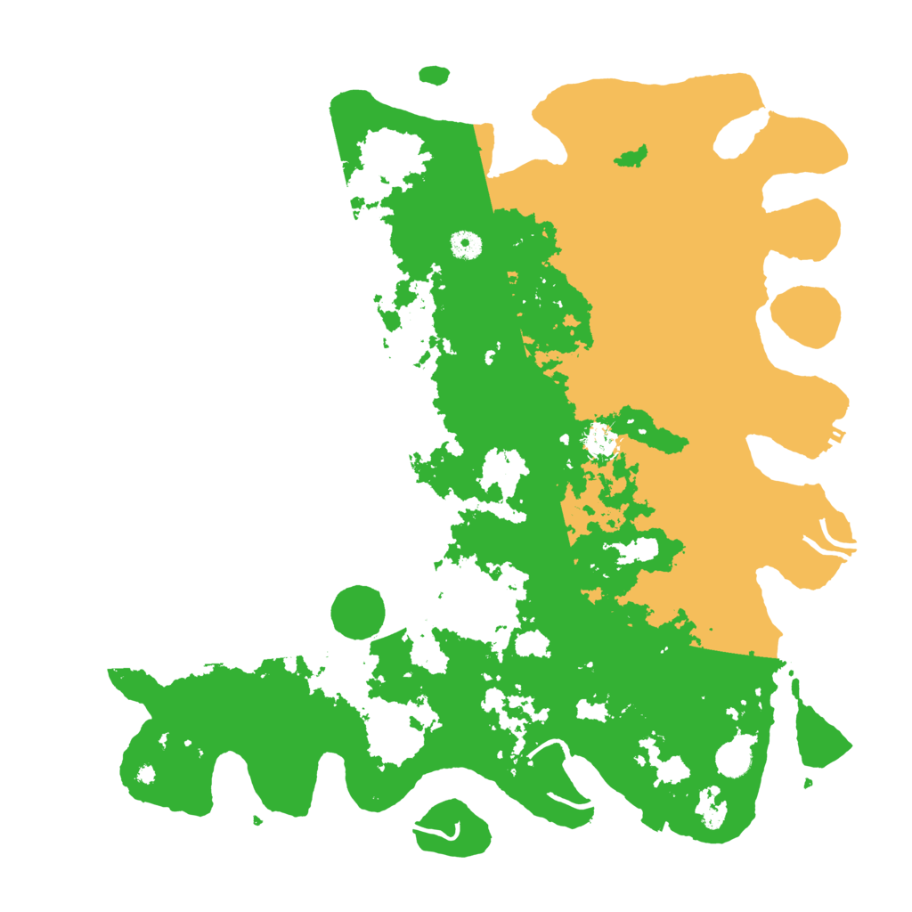 Biome Rust Map: Procedural Map, Size: 4500, Seed: 27577636