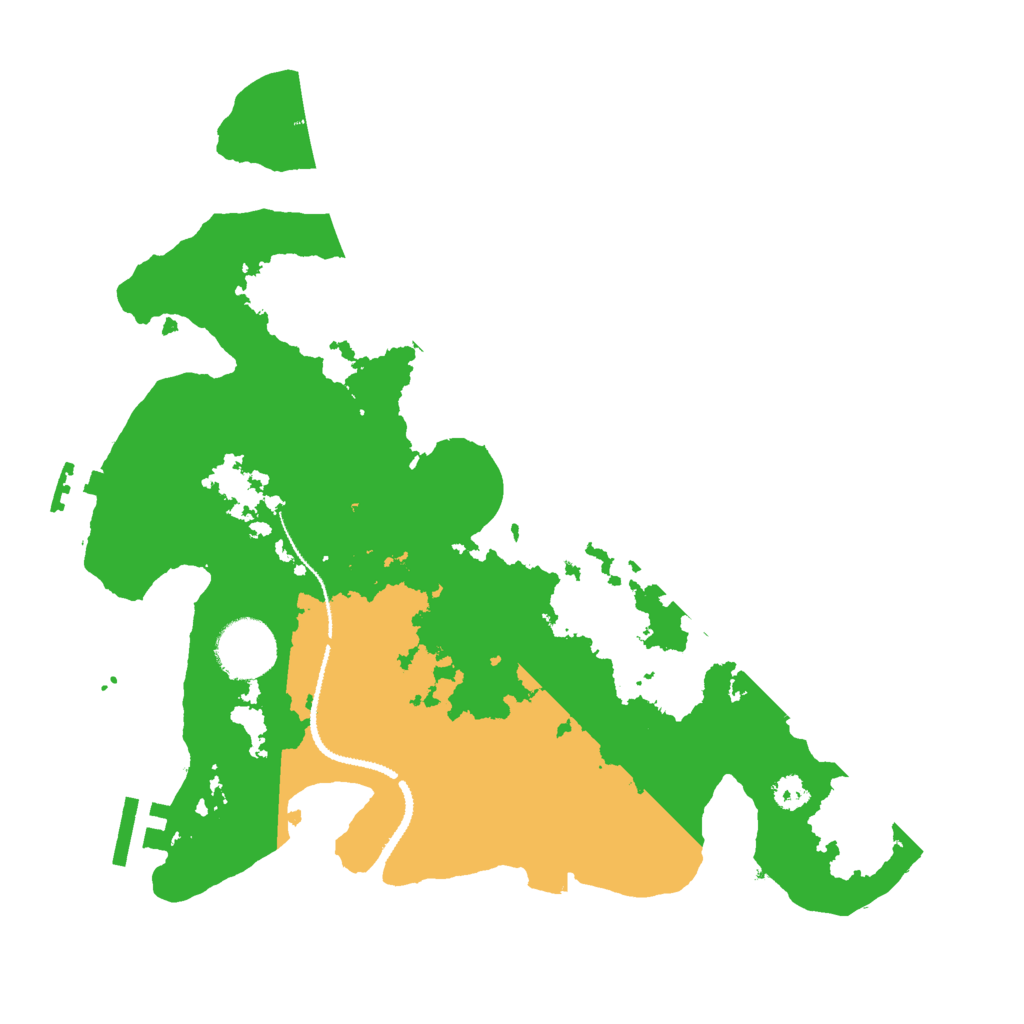 Biome Rust Map: Procedural Map, Size: 3000, Seed: 315492170