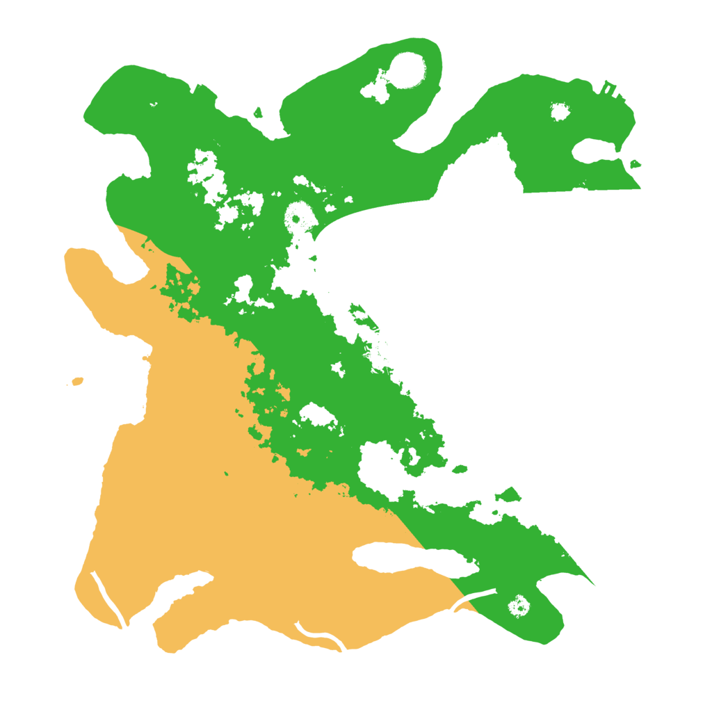 Biome Rust Map: Procedural Map, Size: 3500, Seed: 279987103