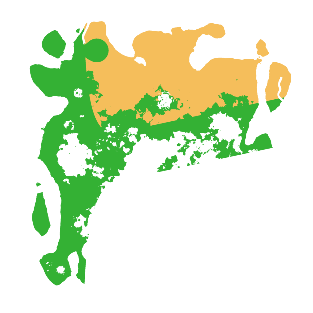 Biome Rust Map: Procedural Map, Size: 3500, Seed: 413843285