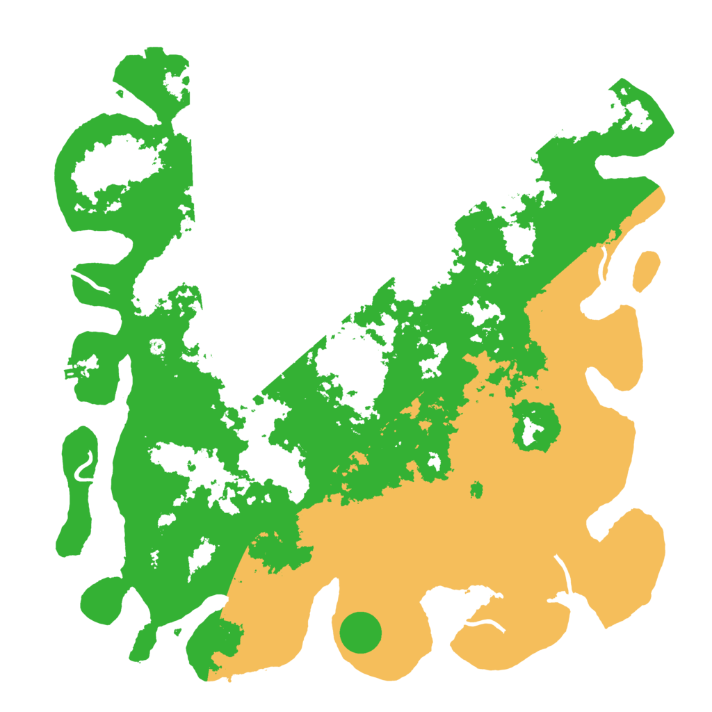 Biome Rust Map: Procedural Map, Size: 4500, Seed: 225515024