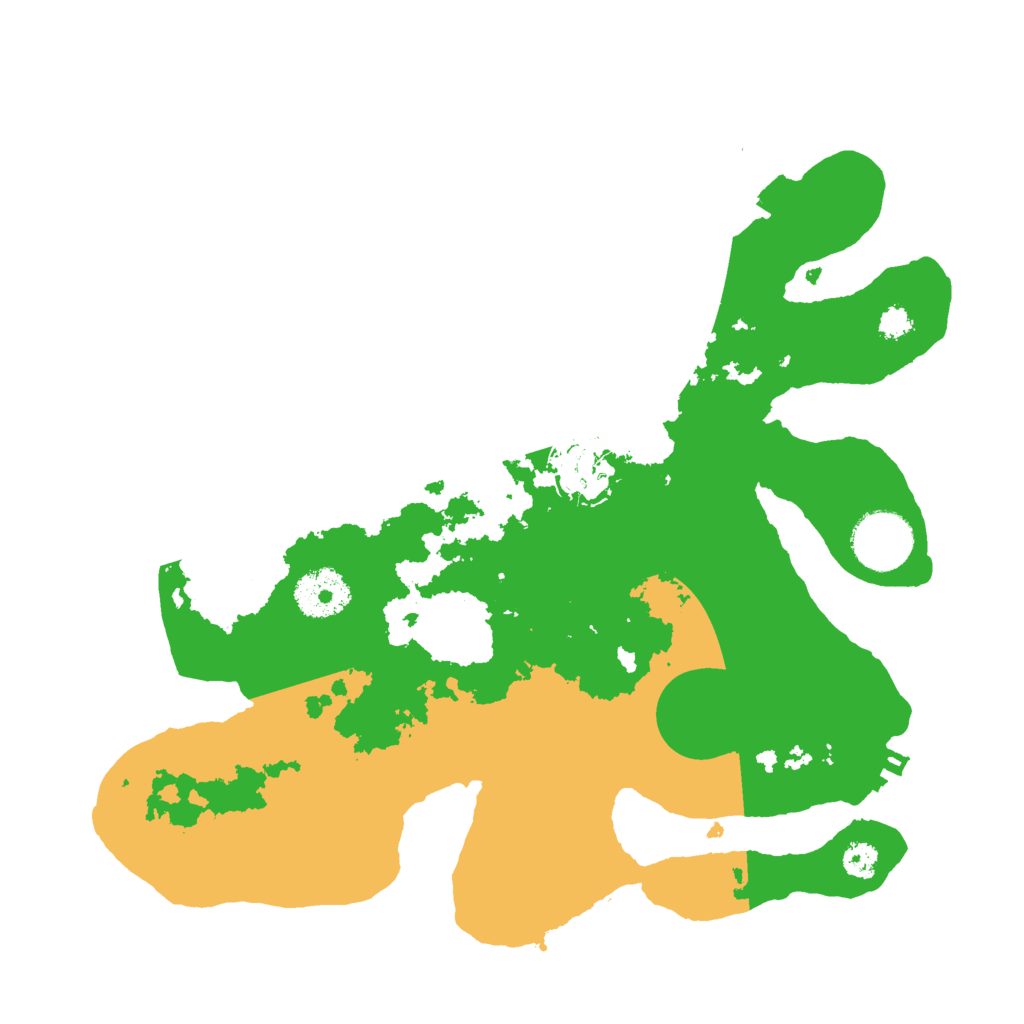 Biome Rust Map: Procedural Map, Size: 3000, Seed: 67215