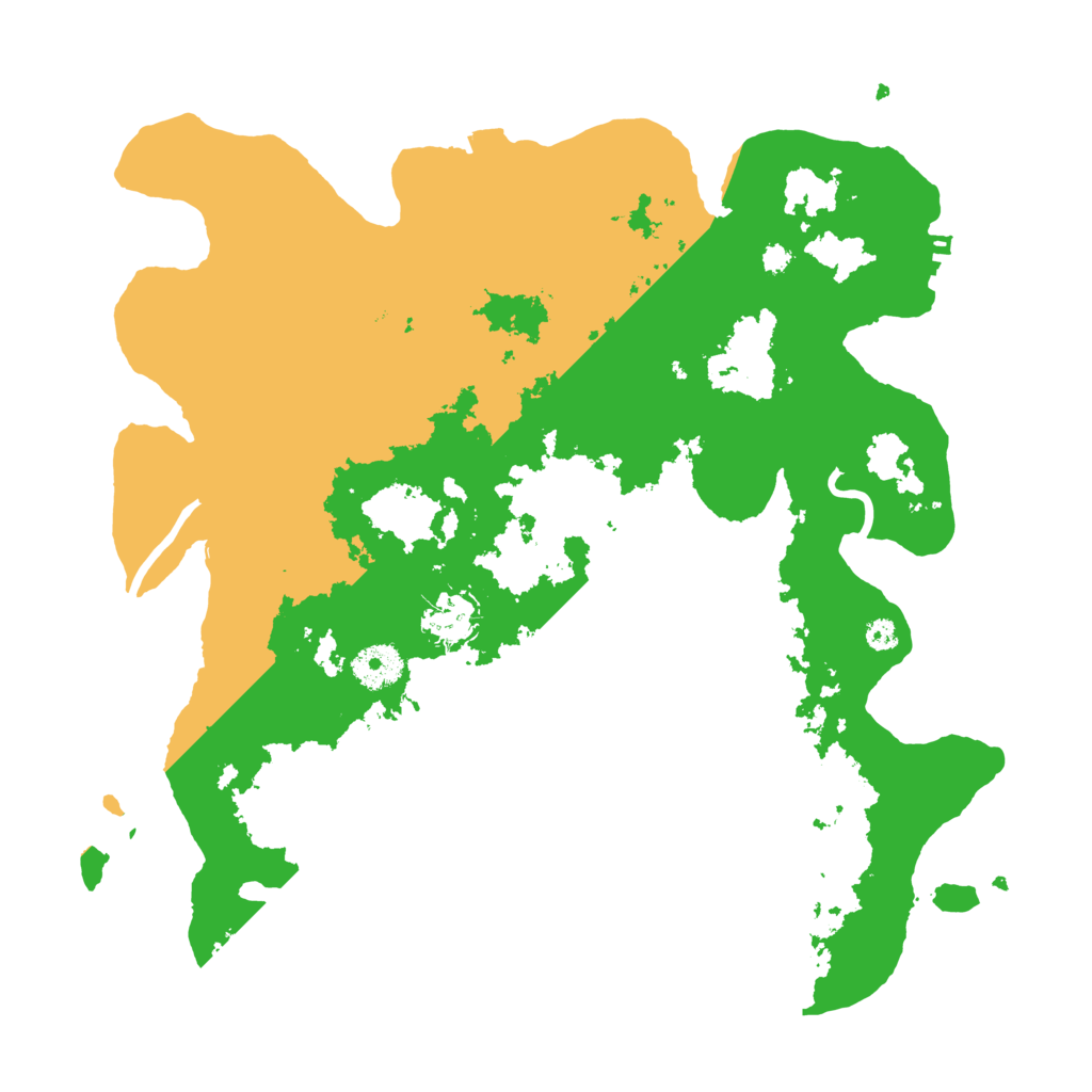 Biome Rust Map: Procedural Map, Size: 3500, Seed: 648957845