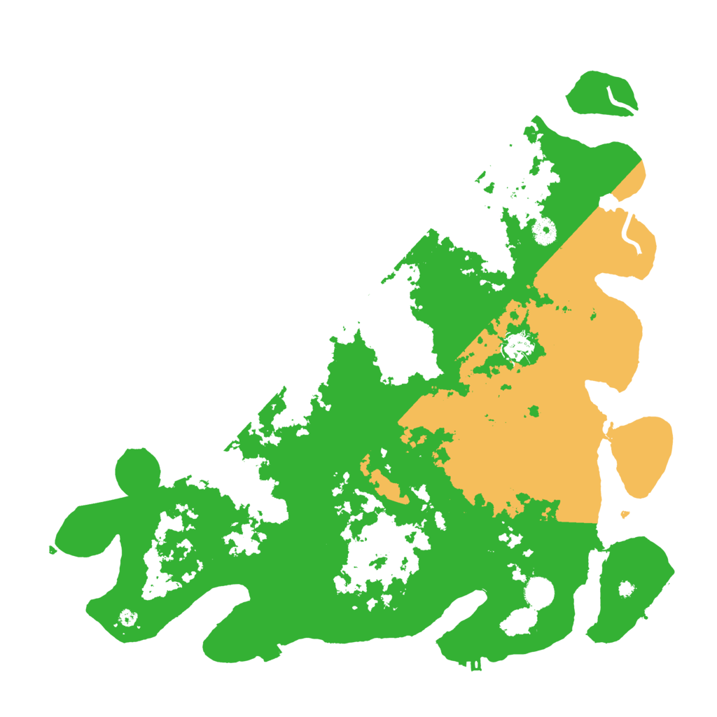 Biome Rust Map: Procedural Map, Size: 4200, Seed: 468251229