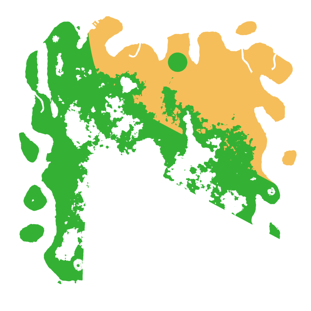 Biome Rust Map: Procedural Map, Size: 4250, Seed: 1657900052