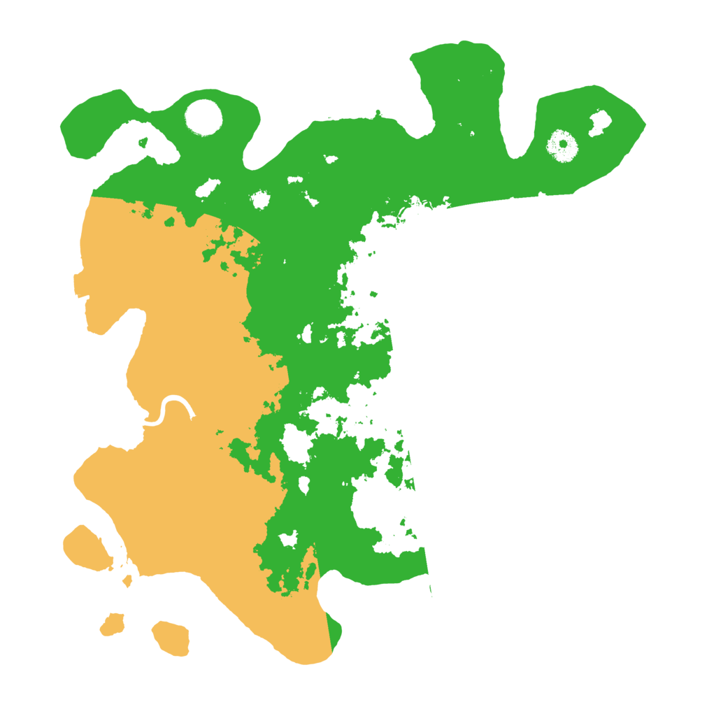 Biome Rust Map: Procedural Map, Size: 3500, Seed: 816018729