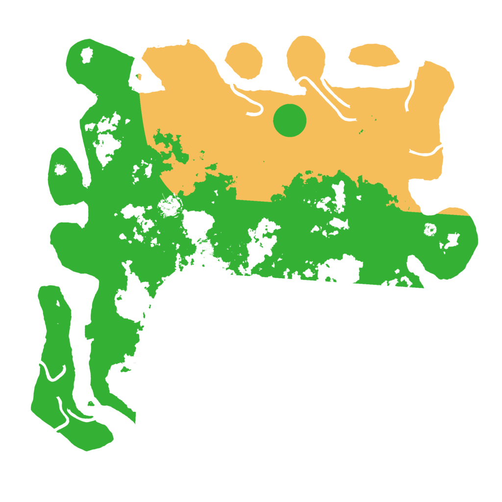 Biome Rust Map: Procedural Map, Size: 4000, Seed: 19970110