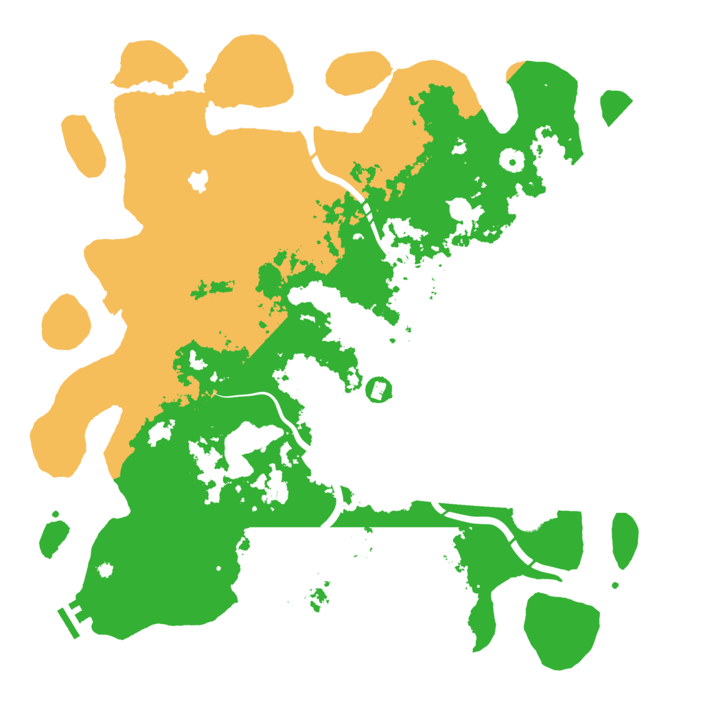 Biome Rust Map: Procedural Map, Size: 4250, Seed: 891591648