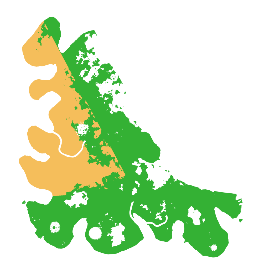 Biome Rust Map: Procedural Map, Size: 3750, Seed: 1391798491