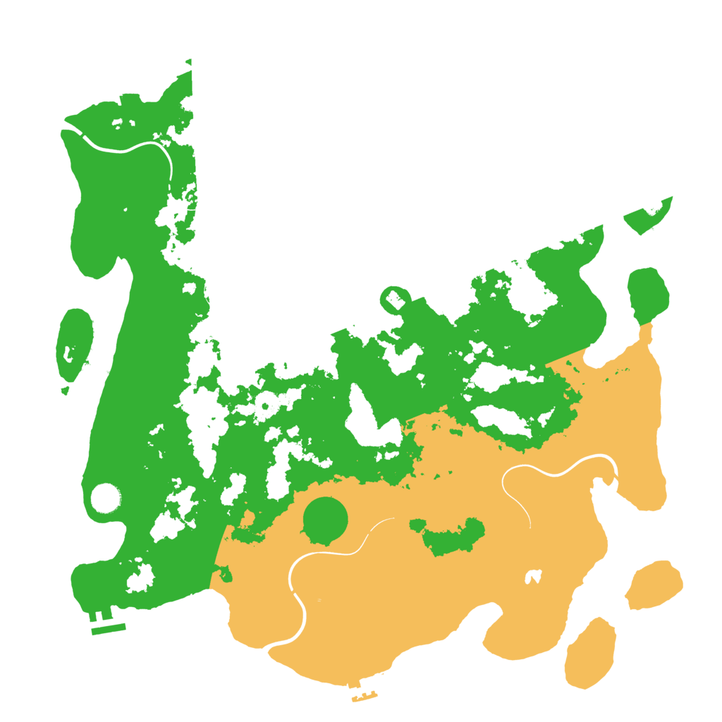 Biome Rust Map: Procedural Map, Size: 4250, Seed: 13546271