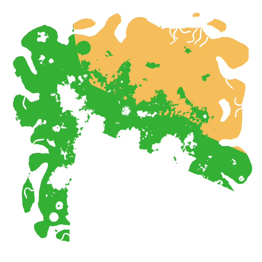 Biome Rust Map: Procedural Map, Size: 5000, Seed: 1793092146