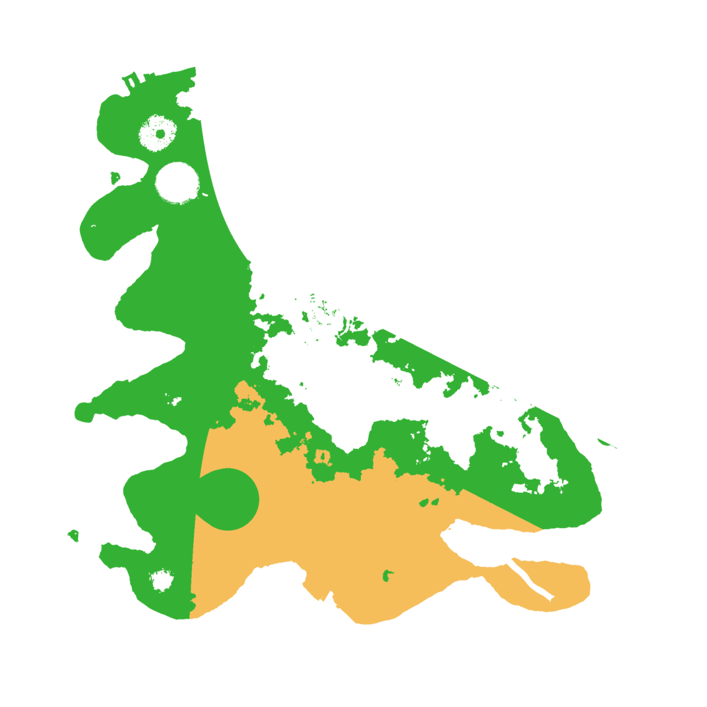 Biome Rust Map: Procedural Map, Size: 3000, Seed: 2101253228