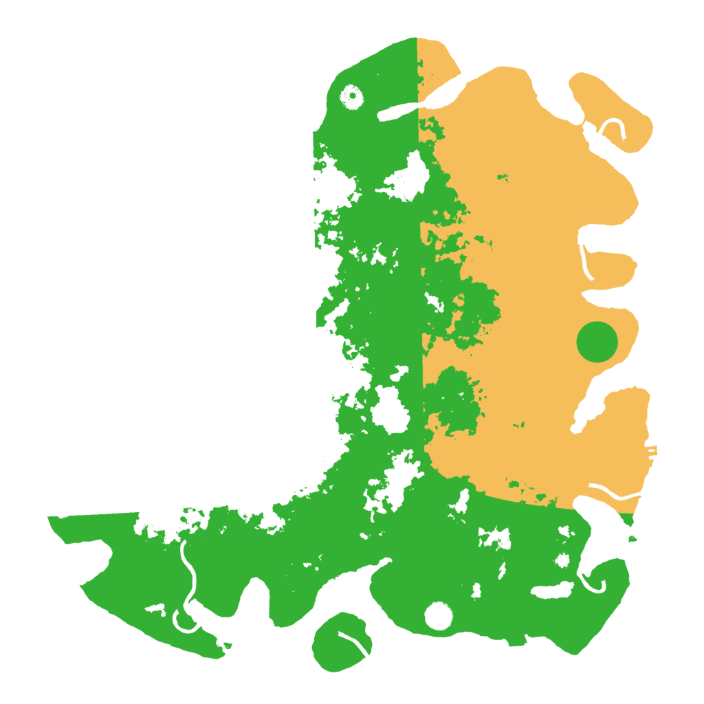 Biome Rust Map: Procedural Map, Size: 4500, Seed: 1138317312